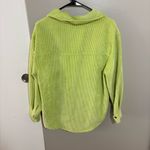 Wild Fable Neon Green Button Up Corduroy Jacket Photo 1