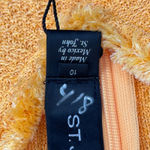 St. John St.‎ John Collection Caris Knit Dress Wool Blend Orange Size 10 NEW Photo 8