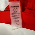 Good American NWT  Size 4 / XL Bright Poppy Red Sexy Boost Bikini Top Adjustable Photo 5