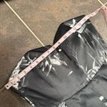 Sau Lee Olivia Strapless Long Maxi Gown Dress Floral Black Gray White 8 Photo 9