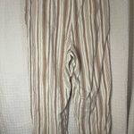 Aerie Tan and Cream Striped Jumpsuit Size M Photo 2