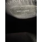 Saint Laurent Medium Loulou Quilted Leather Bag in Storm w/Silver Hardware Photo 12