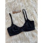 SKIMS  Fits Everybody Unlined Demi Bra Onyx Size 32C Photo 2