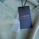 LIONESS  Military Minds Long Sleeve Bodycon Ruched Side Mini Dress Sage Green XXL Photo 7