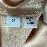 Derek Lam  10 Crosby Intermix Satin Beaded Tank Top Blouse Champagne‎ Sz 2 Photo 3