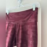 Old Navy Burgundy Camo Print Bike Shorts Photo 2