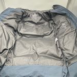 Mondetta Outdoor Project Mid-Length Down Puffer Hooded Jacket Blue Women Small Photo 10