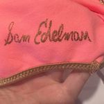 Sam Edelman  One Piece Swimsuit High Cut Pink Gold Trim Size XS Beach Cruise Swim Photo 4