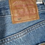 Levi's Levi’s Premium‎ Dark Wash High Rise 501 Shorts Photo 4