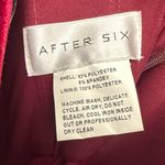 After Six Dessy 1551 - Off-the-Shoulder Flounce Sleeve Velvet Gown size 0 Photo 3