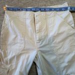 Abercrombie & Fitch Y2K Beige Cotton Womens Cargo Pants Utility Trousers 26x27 Photo 6