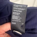 Tommy Hilfiger  Button Cotton Shirt Dress Knee Length Navy Belted NWT size Medium Photo 9