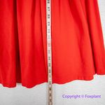 Hutch  Anthropologie Bow Back Tomato‎ Red Dress, XXL Photo 6
