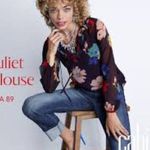 CAbi Style 3859 Juliet Floral Print Blouse Size S Photo 1