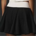 Anthropologie  Maeve Paneled Skirt W/Bow 0 Women’s Black White Photo 6