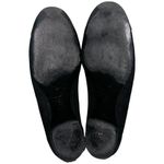 Delman New York Women’s Size 7 Black Metallic Patent Toe Brook Ballet Flats Photo 7
