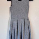 Talula  Aritzia Grey Fit & Flare Mini Dress Women 2 Preppy Sleeveless Skater Twee Photo 0