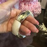 New bracelet, beige, and gold Photo 1