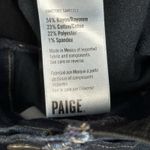 Paige  Jeans Womens 2 25" Maternity Blue Skyline Skinny Dark Wash Casual Everyday Photo 7