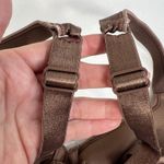 Playtex 44DD Bra Secrets Seamless Shaping Underwire Brown Floral Jacquard 4419 Size undefined Photo 5