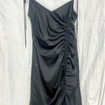 Mimii Sleevelees Tie Shoulder Ruched Side V Photo 0