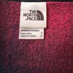 The North Face Women’s Crescent Red Black Plaid Pullover Fleece Hooded Jacket S Photo 5
