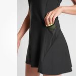 Athleta  Size M Medium Match Point Tennis Dress in Supersonic Black Pickleball Photo 2
