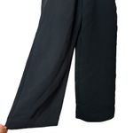 Anthropologie Maeve Flare Leg Tuxedo Jumpsuit Black Size 8 Photo 6