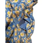 Who What Wear  Blue Daisy Print Skirt Women's Size XL (No Belt) Photo 5