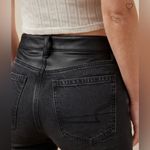 American Eagle ‎ Outfitters Super High Rise Ankle Black Jeans Size 18 Short Photo 8