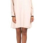 Maxsport light pink and black babydoll ruffle dress Size Small Photo 0