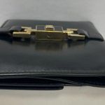 Gucci Vintage Jackie Piston Lock Compact Patent Leather Wallet-Black - Preowned Photo 4