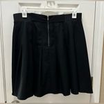Torrid Mini Twill Pleated Skater Skirt black size Large 12 Photo 2