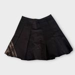 DKNY Black Pleated Flare Mini Skirt – Size 12 (Excellent Condition) Photo 1