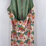 ASTR THE LABEL Giova Dress Size Small Maxi Wedding Cocktail Evening Floral Satin Photo 9