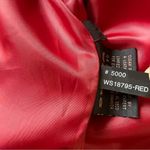 SIENA 100% Leather Red Blazer Jacket| Size 6 Photo 10