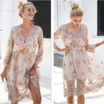 Rouge Women's M Beige Champagne V Photo 15