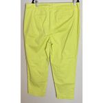 Talbots Womens Size 16 Perfect Crop Yellow Chino Pants Preppy Beach Career Boho Photo 1