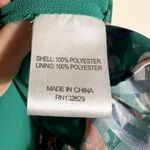 Tularosa  Kelly Green Floral Lily Dress size M C6 Photo 7