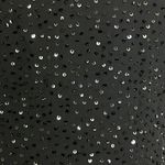 Vintage 90s Black 100% Silk Beaded Sequin Going Out Top S/M Whimisigoth Gothic Size M Photo 7