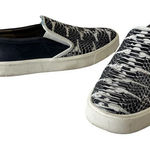 Vince  Banler Snake Embossed Skate Womens Shoes Sz 8M Pull On Sneakers Platform Photo 0