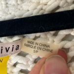 Alice + Olivia  White Open Knit Sweater Women’s Size Small Photo 5