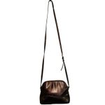 Michael Kors  Adele Dome Embossed Leather Crossbody Bag in Merlot Color Photo 4