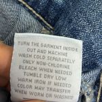 Torrid  Denim Jacket Womens 1 Medium Wash Stretch Distressed Trucker Western Photo 2