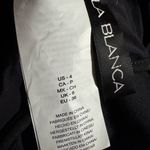 La Blanca  Island Goddess Underwire Lingerie Strap Tankini Top - Black Size 4 Photo 4