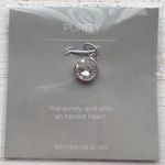 Origami Owl Purity Sterling Silver Charm Photo 0