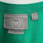 Anthropologie Vanessa Virginia Green Babydoll Long Line Top Size Small Photo 1