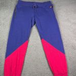 Aviator Nation  Glider Sweatpants Womens Large Purple Joggers Glider Colorblock Photo 0