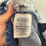 Anthropologie Pilcro Red Beaded Tassel Hem Slim Boyfriend Jeans Photo 6