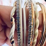 La Cotton gold tone bracelet bundle of 13 Photo 5